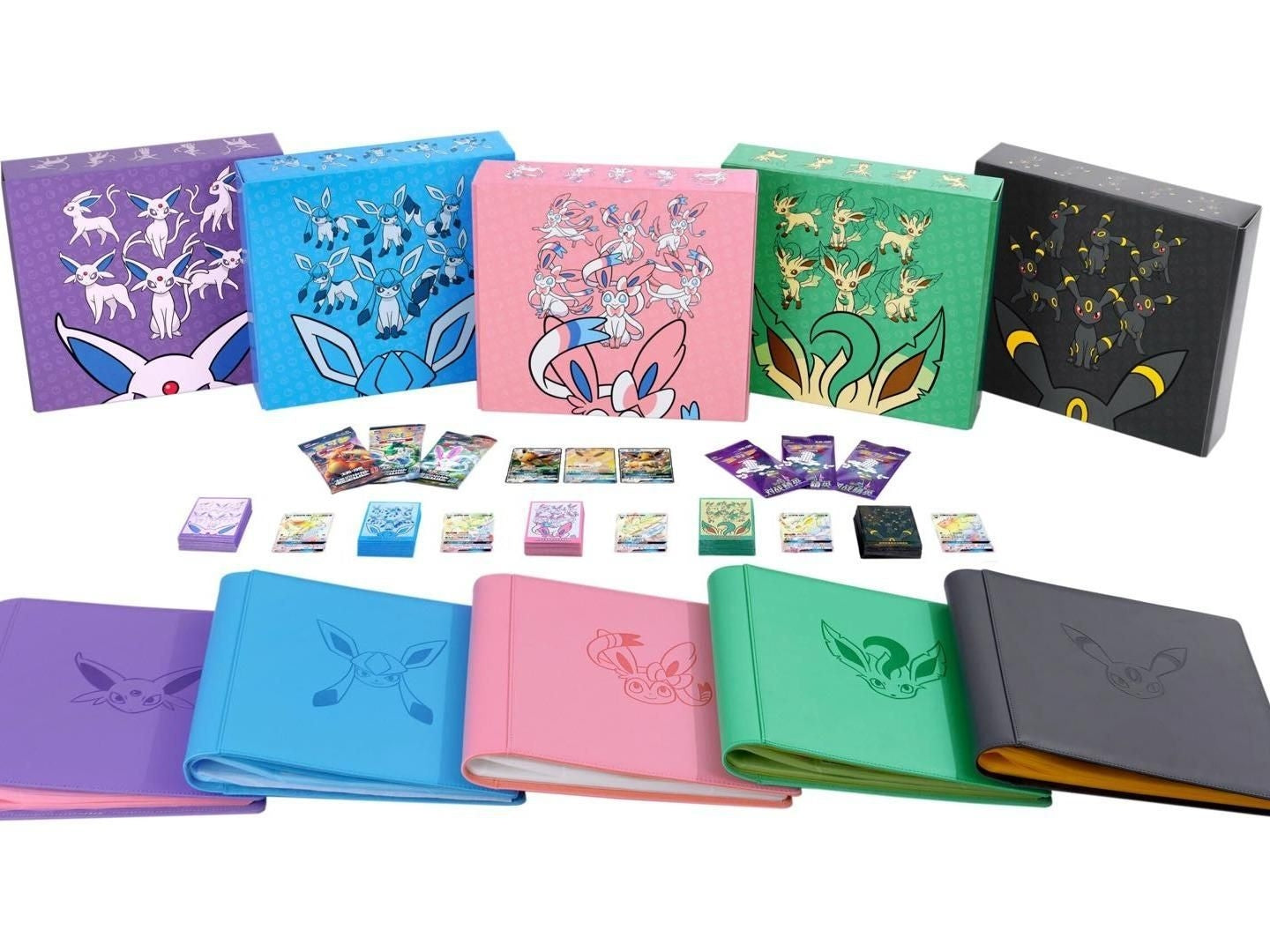 Pokemon S-Chinese Eevee GX Gift Box Set-Leafeon Box