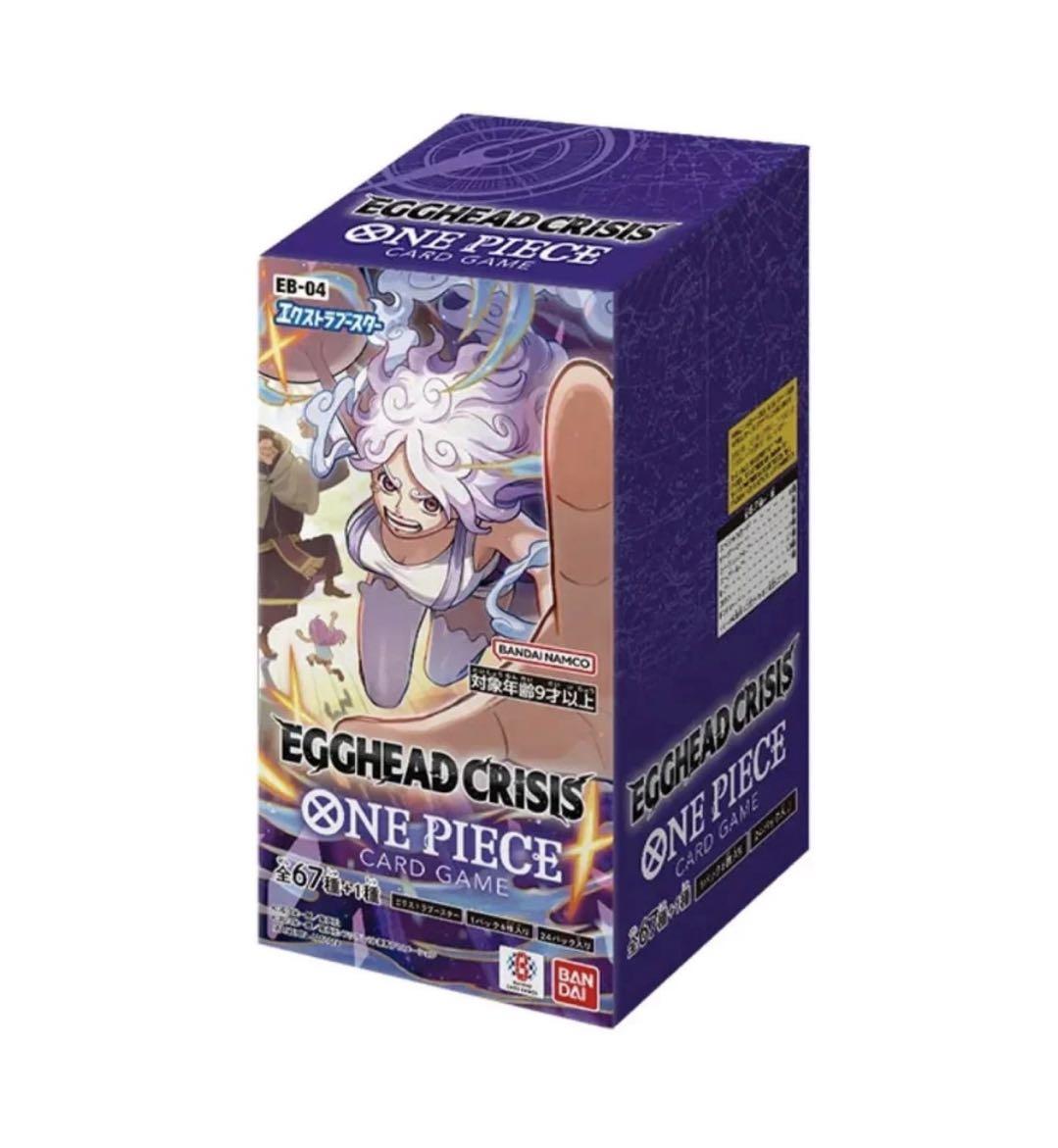 ONE PIECE Card Game EB-04 Egghead Crisis Extra Booster Box (Japanese ver.)