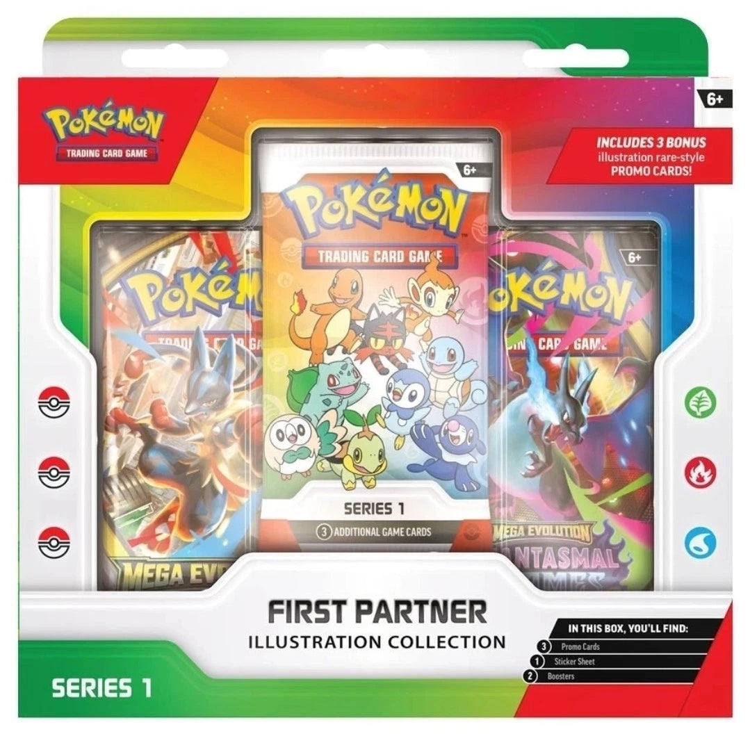 [Pre-Order]Pokémon TCG: First Partner Illustration Collection: Series 1