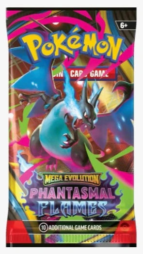Pokemon Phantasmal Flames Booster Box Single Pack - ME02: Phantasmal Flames