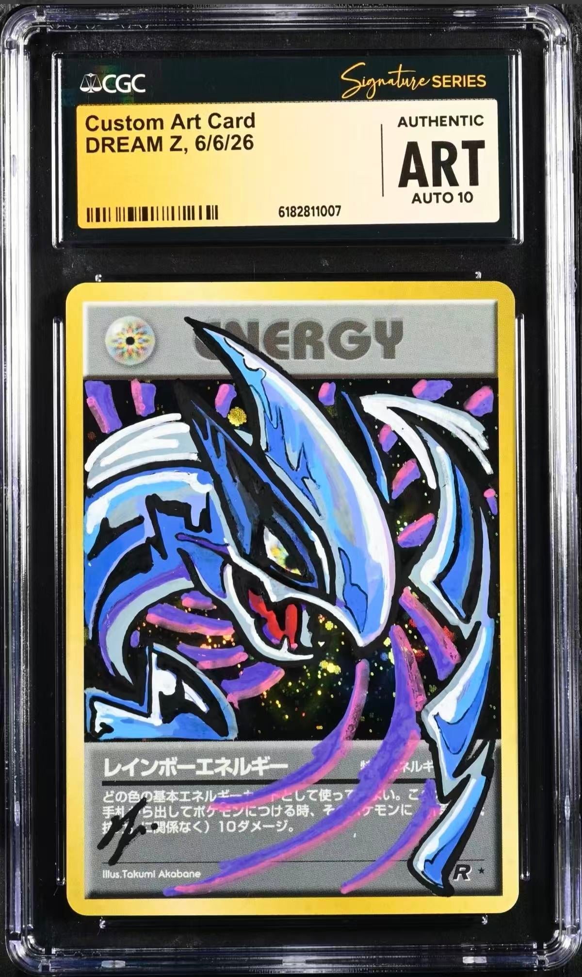 Custom Hand-Drawn Trading Card|Original Art by CGC Signature Series Artist