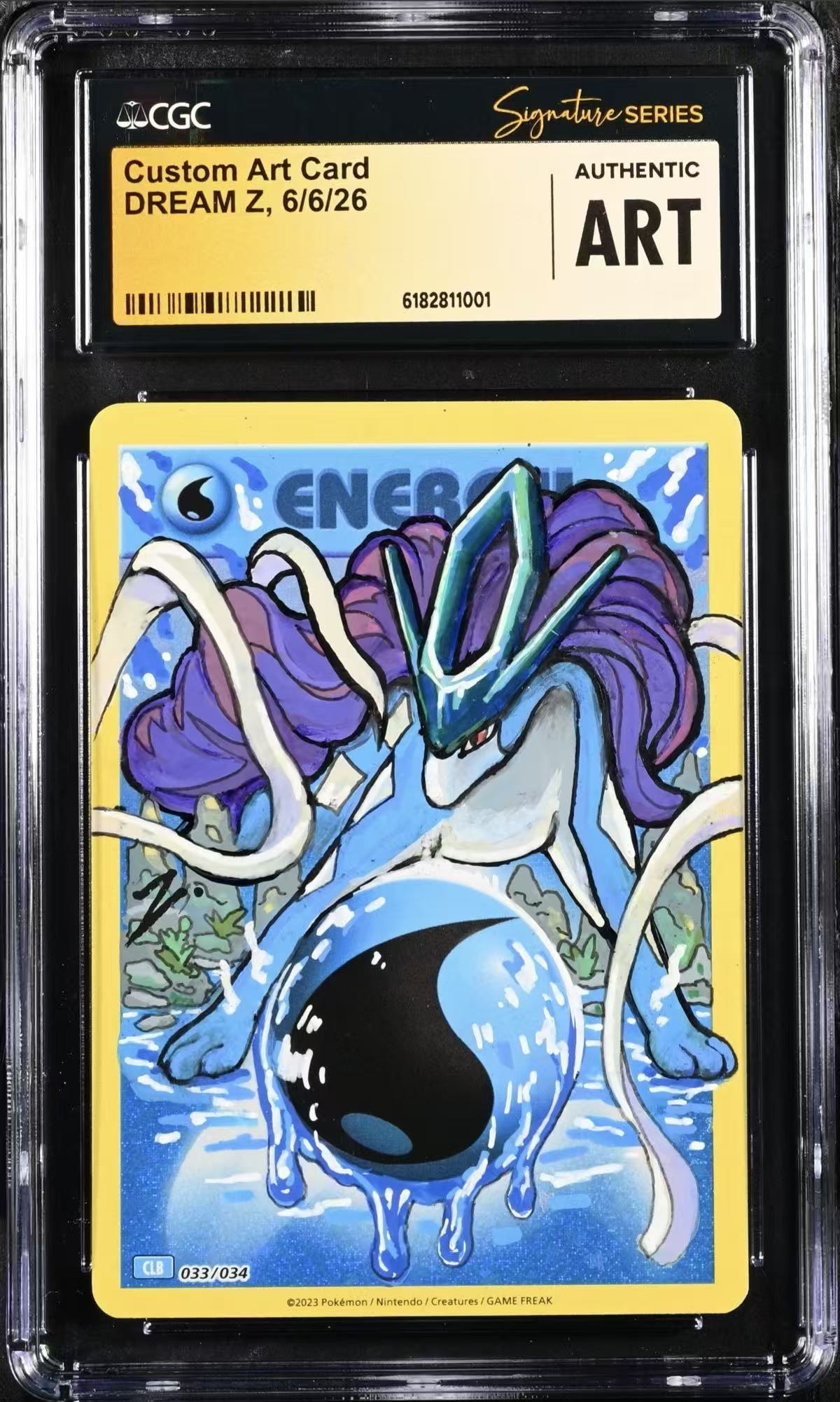 Custom Hand-Drawn Trading Card|Original Art by CGC Signature Series Artist