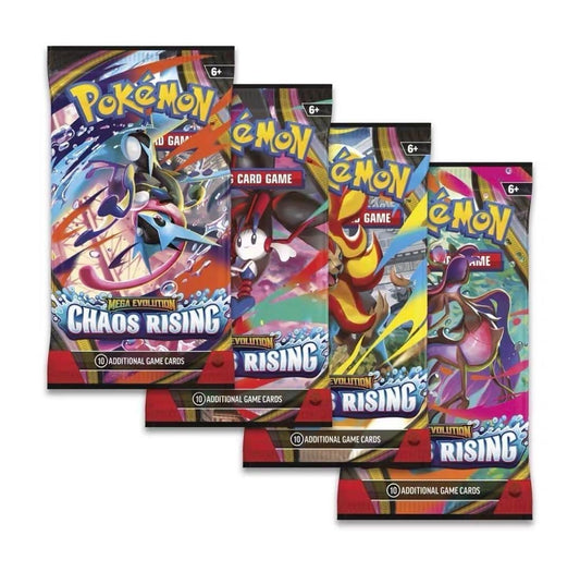 Pokemon Mega Evolution Chaos Rising Booster Pack
