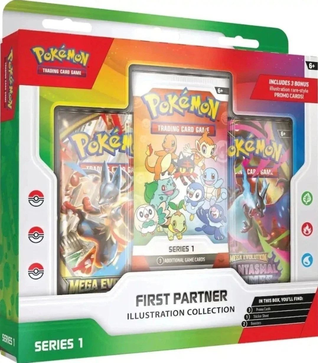 [Pre-Order]Pokémon TCG: First Partner Illustration Collection: Series 1