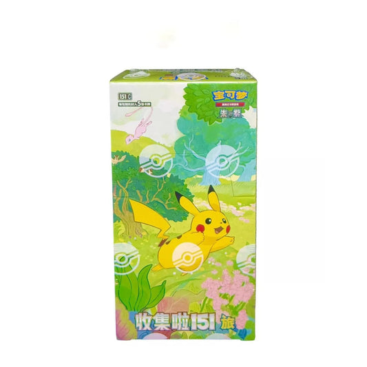 Pokemon TCG Collect 151 Journey Slim Booster Box (Simplified Chinese ver)