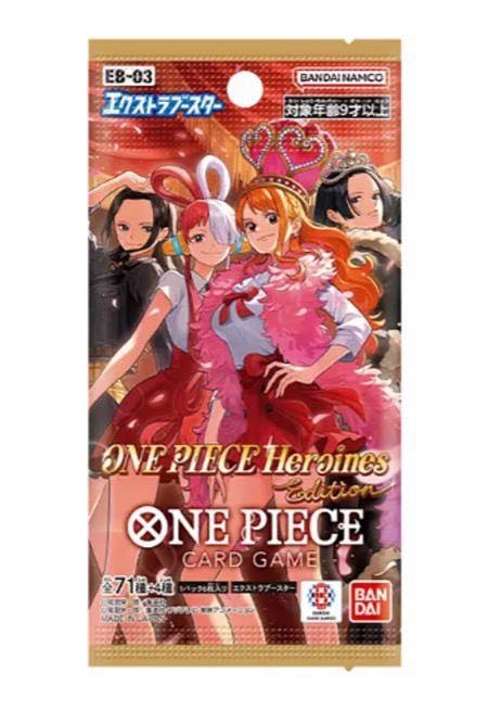 One Piece Card Game Extra Booster Heroines Edition EB03 Booster Box